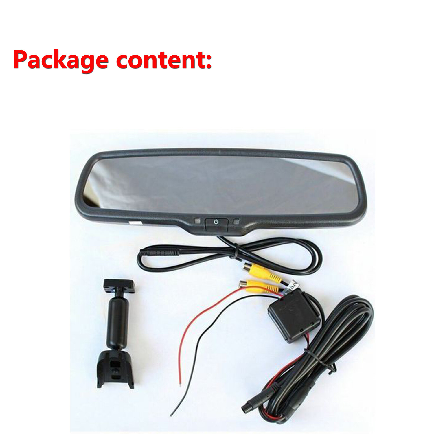 For Ford F250/350 2004-2015 Backup Rear View Mirror Monitor 4.3 Inch Replacement