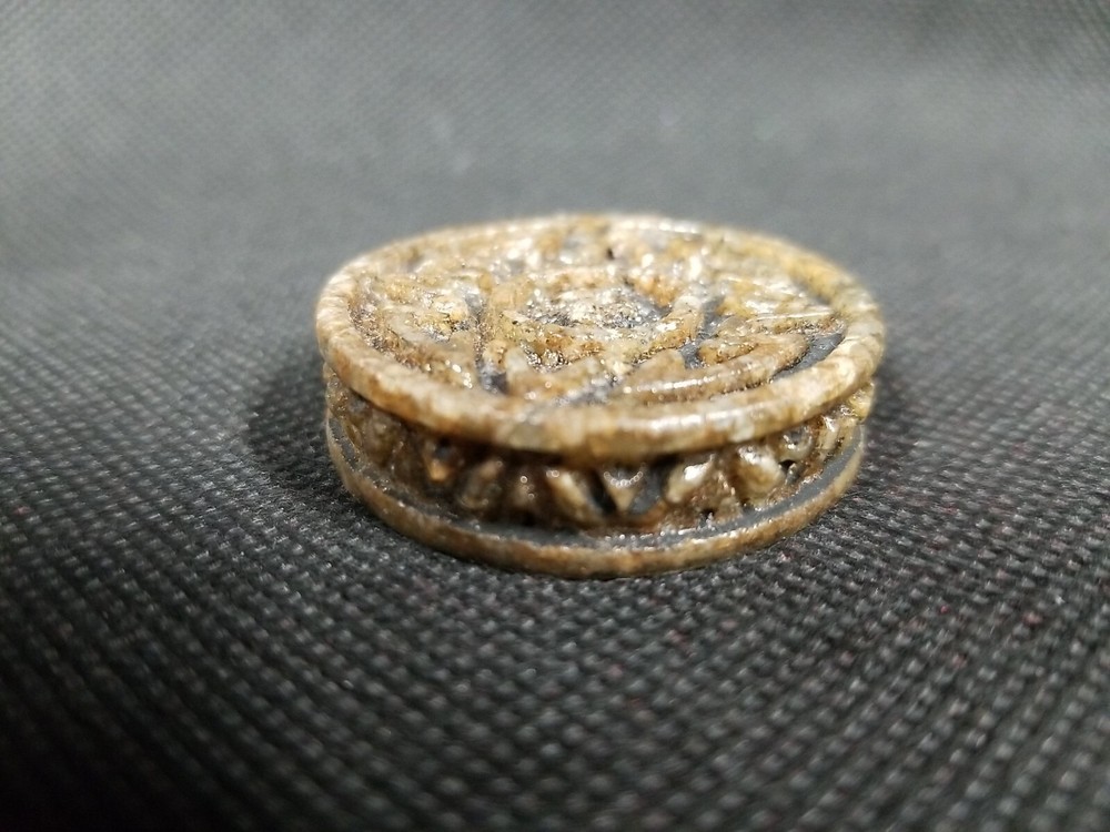 Mayan Aztec Chess Backgammon Spanish Ornamental Replacement Part Chip Stone **