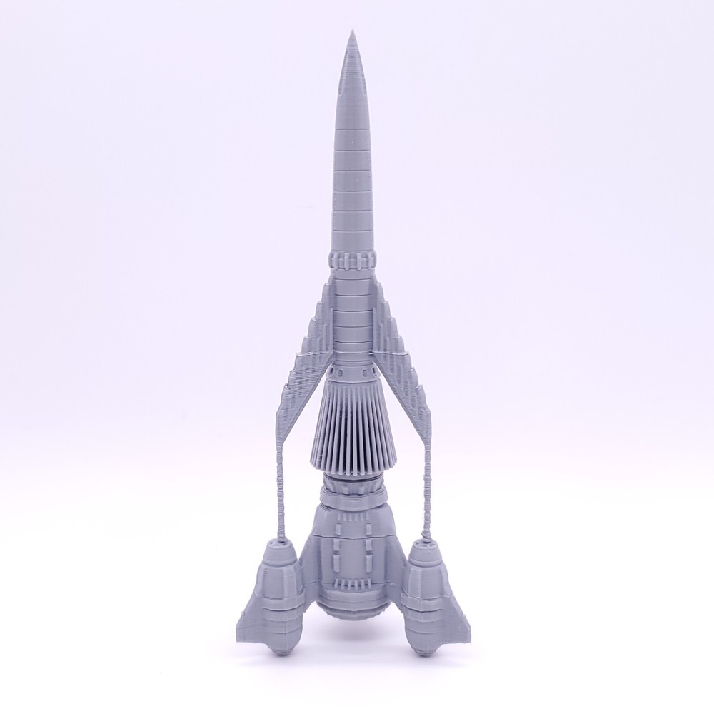 Thunderbird 3 - 3", 6", 12" or 18" Model - Custom Space Ship Kit Sci-fi