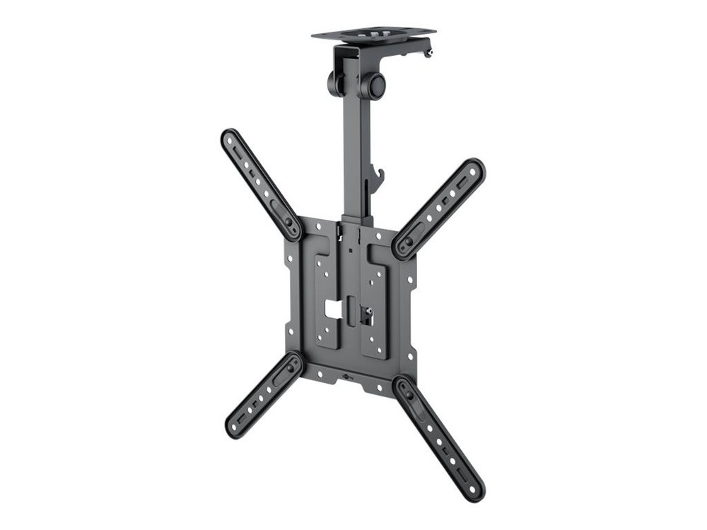 Wentronic TV Ceiling Mount Basic M Black Ceiling Mount Kit of 70824