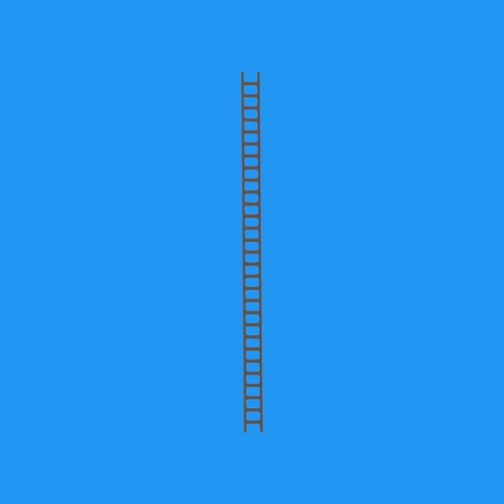 Extension Ladder (4pcs) - O Scale - Gray