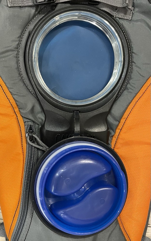 CamelBak HydroBak 50oz 1.5L Hydration Water Pack Backpack Orange Gray