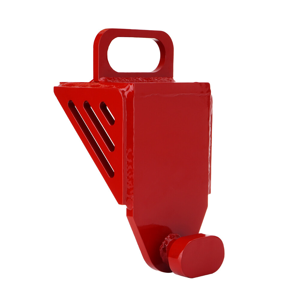 Shipping Container Jack Lug, with Handle, Red Jack Leveling Attachment 74000 LBS