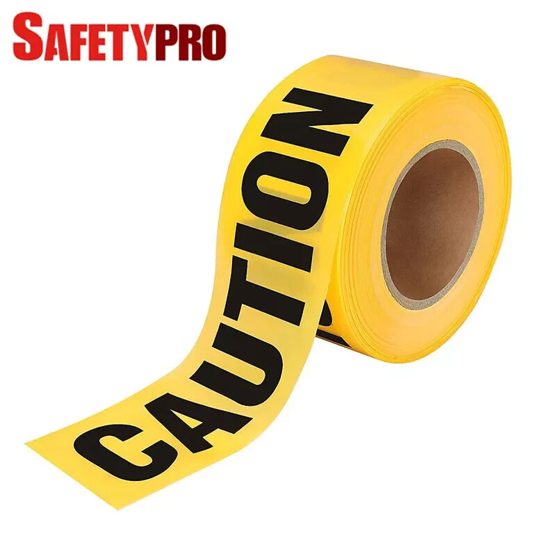 SAFETYPRO 3" X 1000'FT. ROLL SAFETY CAUTION TAPE