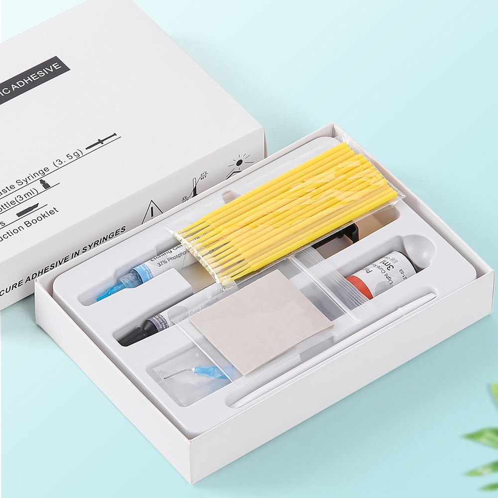 Dental Orthodontic Light cure Composite Etching Adhesive Etching Gel Kit