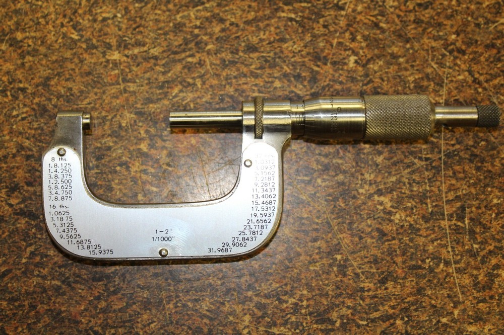 1-2" 1/1000 MADE IN GERMANY DIAL GUAGES