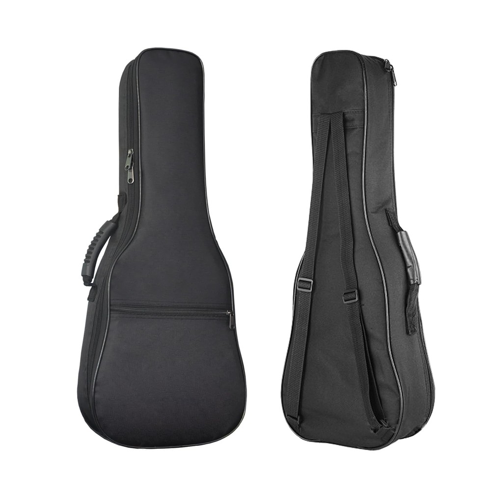 Soprano Ukulele Case Bag 21 in Soft Uke Backpack for Gig with Adjustable Dual...