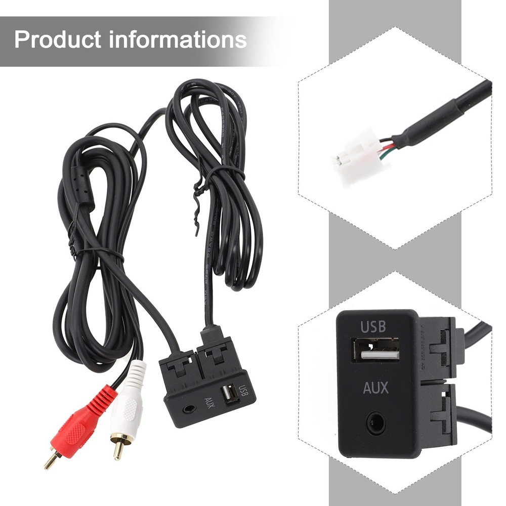 Black Color Car Switch Panel Interface Adapter for Dash Flush Mount Materials