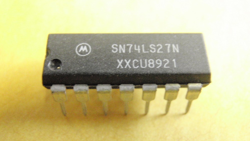 4x IC MODULE 74LS27 20630-181