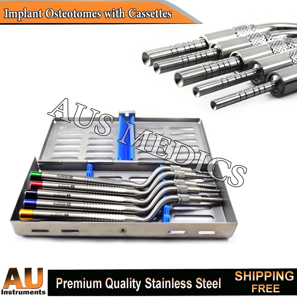 Dental Implant Osteotomes Concave Tip