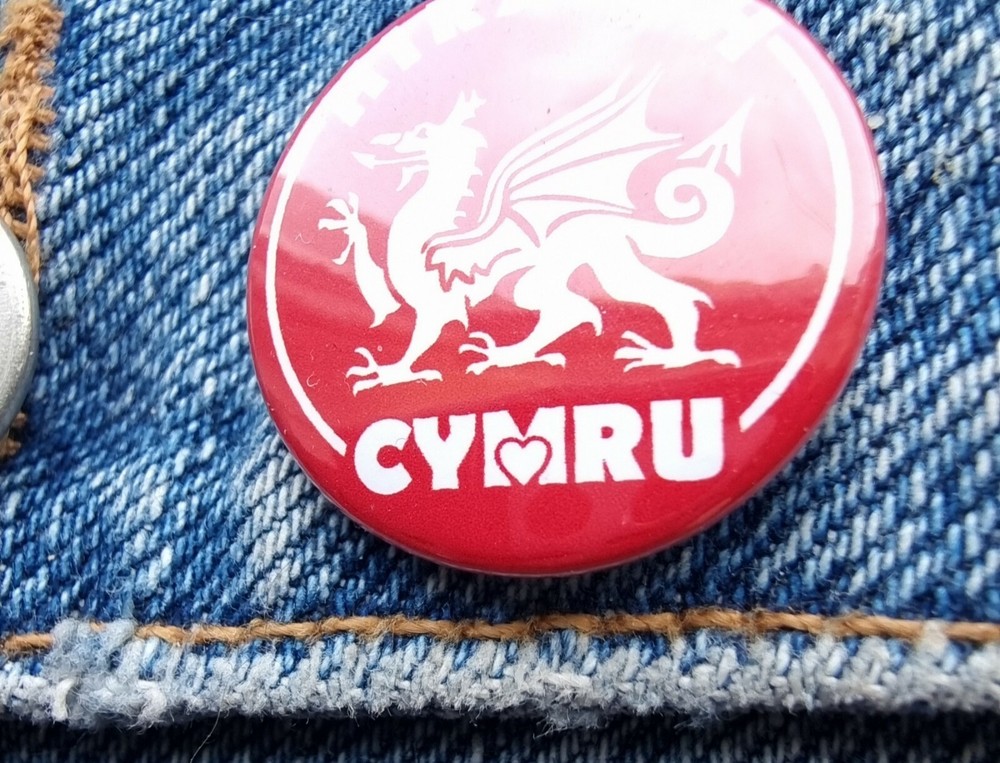 Hiraeth, Cymru - Small Button Badge - 25mm diam