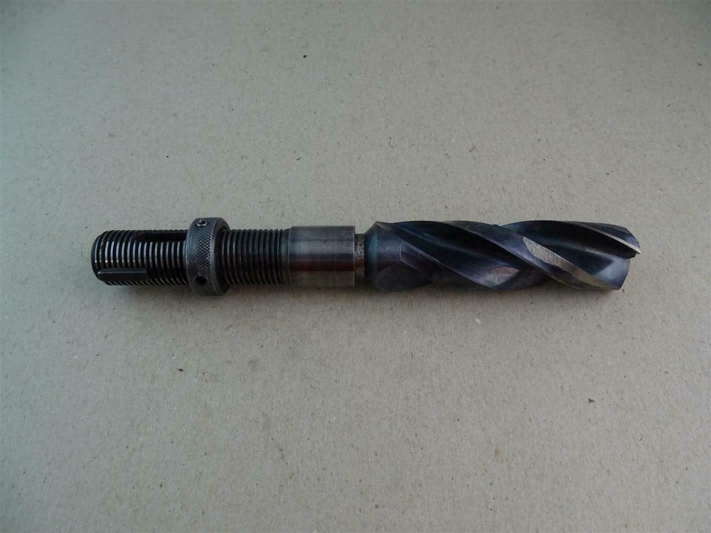Melcut Tools  HSS Threaded Shank , 3-Flute Drill