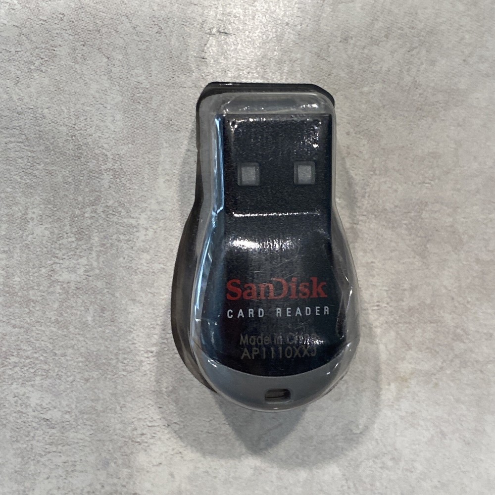 Verizon SanDisk MobileMate Micro Memory Card Reader NEW in PKG Universal