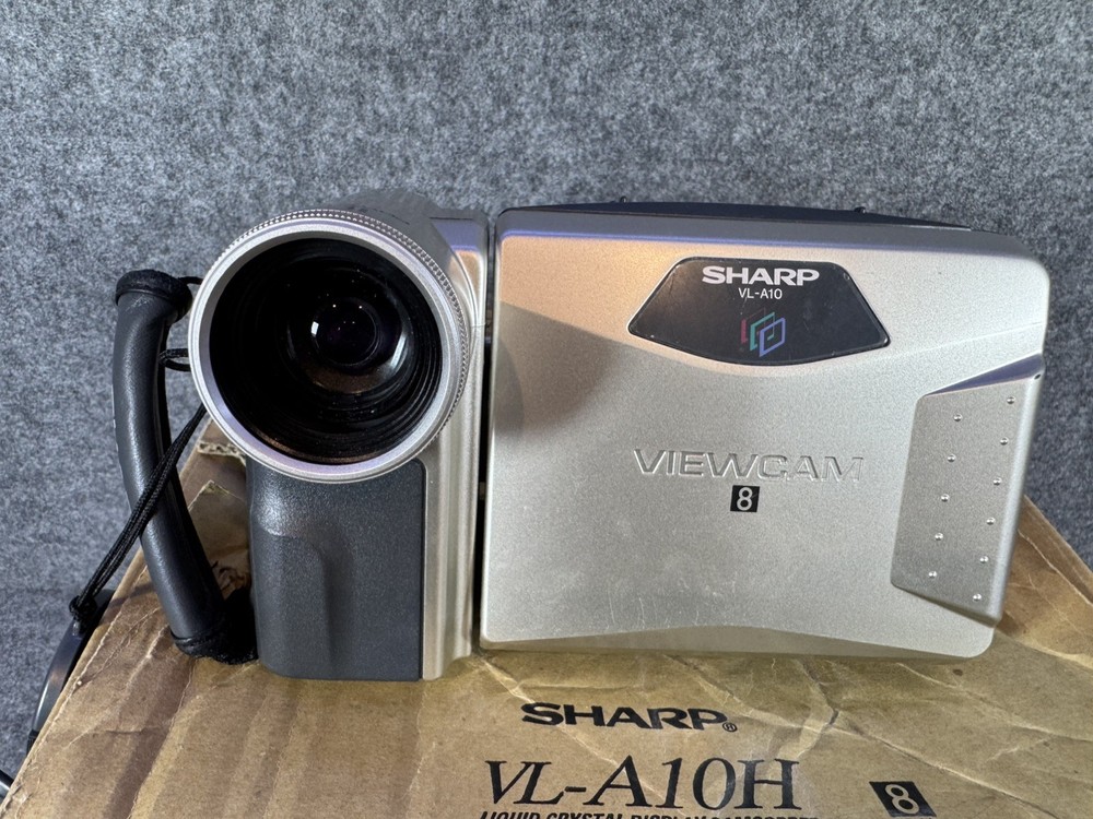 SHARP VL-A10H CAMCORDER tested and working.