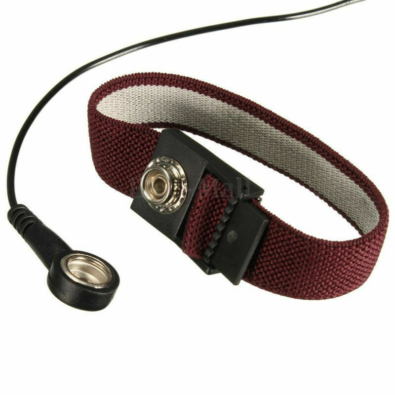 Adjustable Anti Static ESD Wrist Strap Discharge Ground Bracelet Electronic B