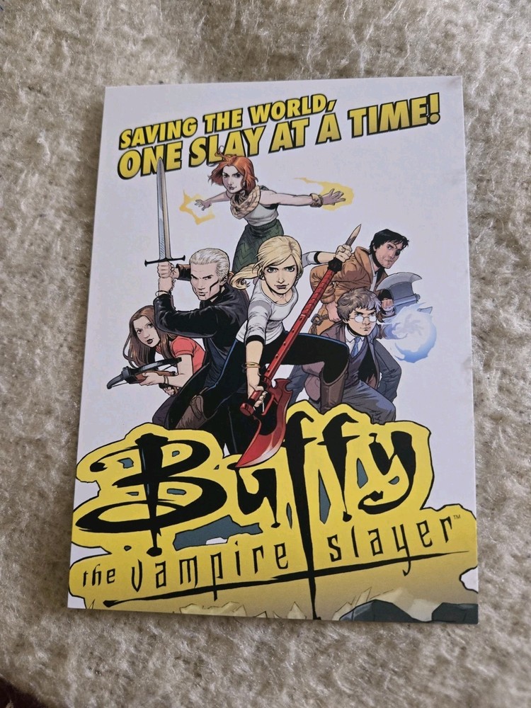 Buffy The Vampire Slayer Postal Card From Comics