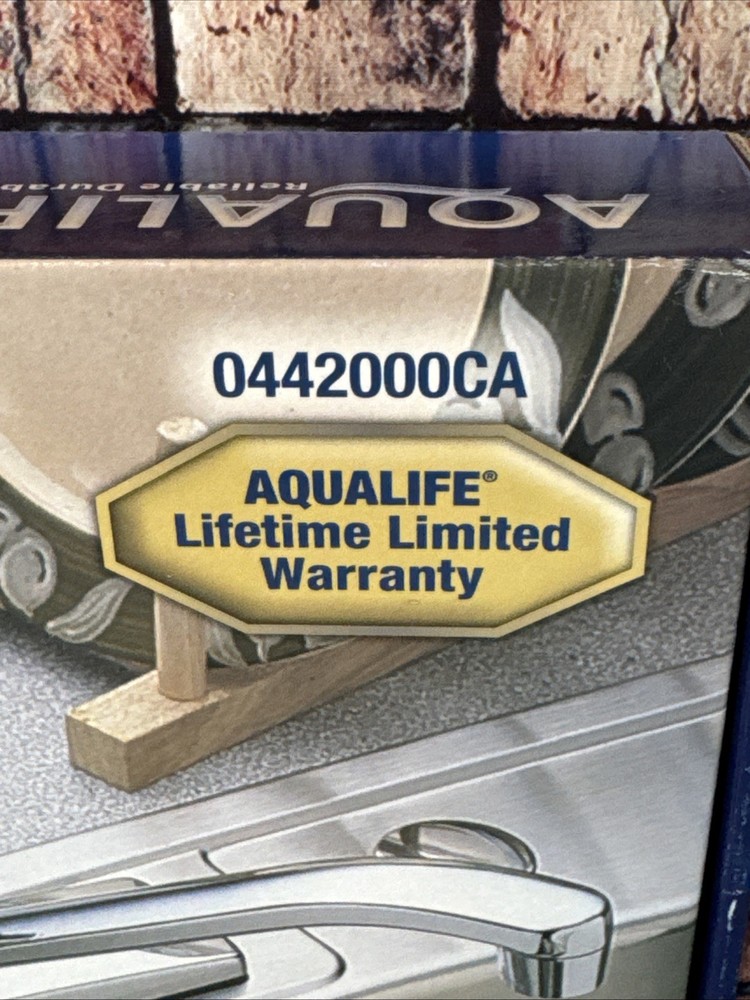 Aqualife Single Handle Washerless Kitchen Faucet Chrome 0442000CA