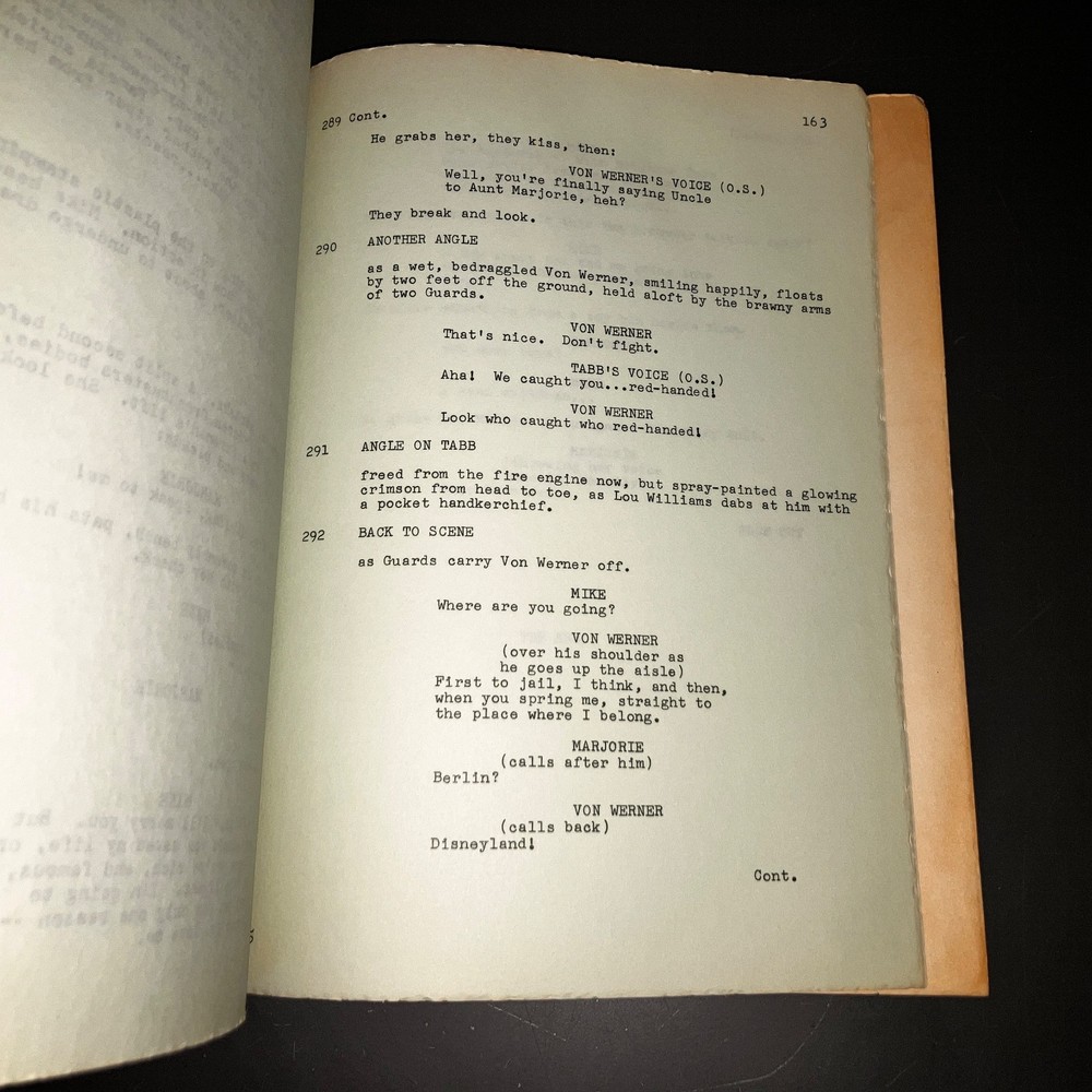 Rare SMASHMASTER (1964) Legendary Unmade Comedy - 2 Orig. Scripts + Notes + COA!