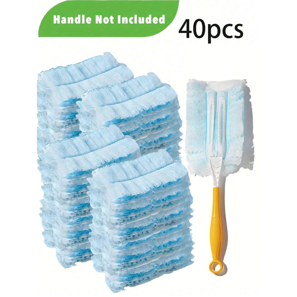 Disposable Duster New Electrostatic Duster Refills & Handle For Cleaning Tool US