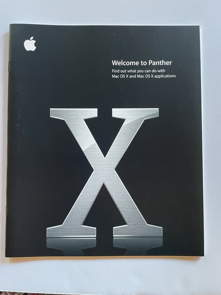 Power Mac G5 User's Guide includes everything, stickers, panther intro, set up
