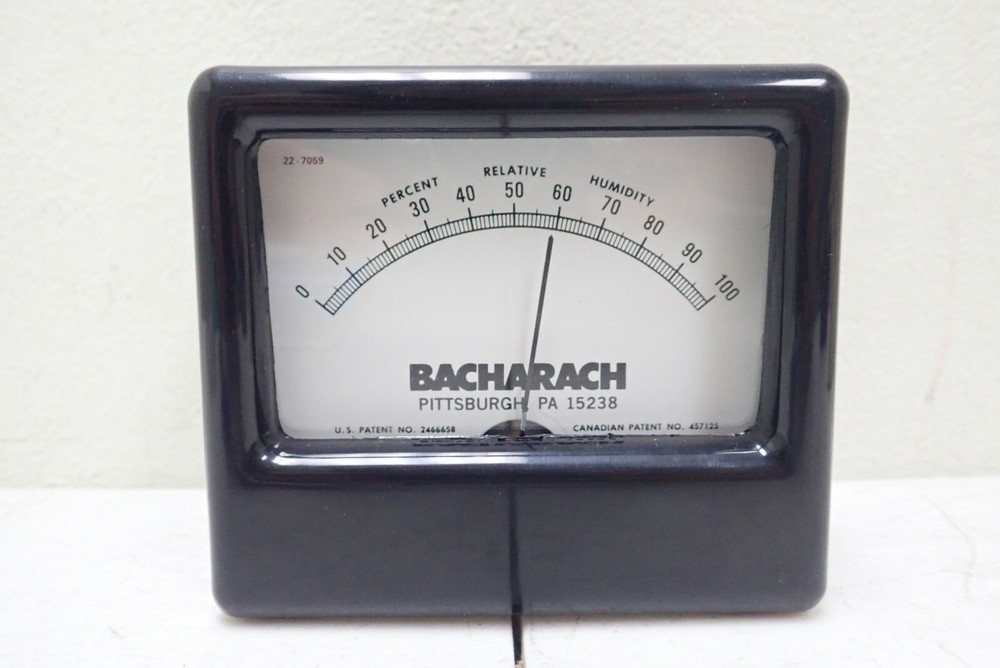 Serdex Bacharach 22-7059 Relative Humidity H/T Indicator