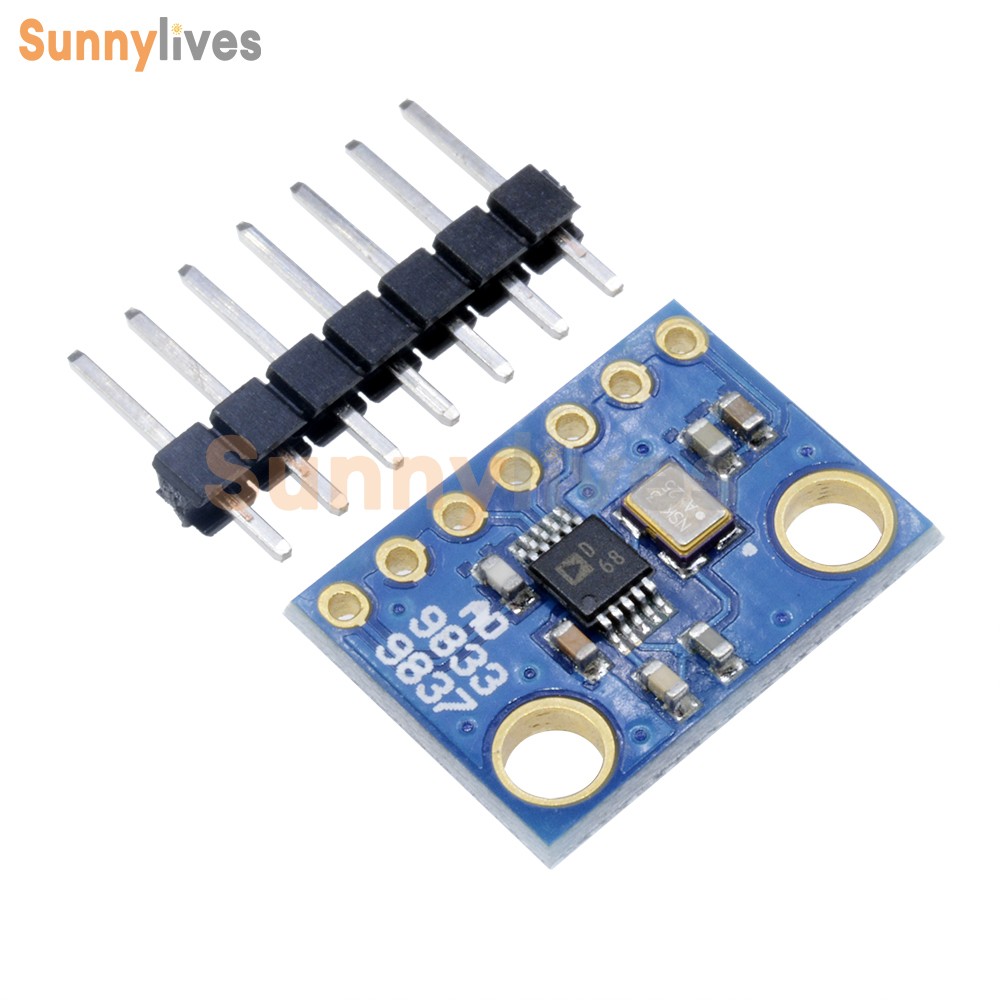 1-10pc AD9833 DDS Signal Generator Programmable Microprocessors Sine Square Wave