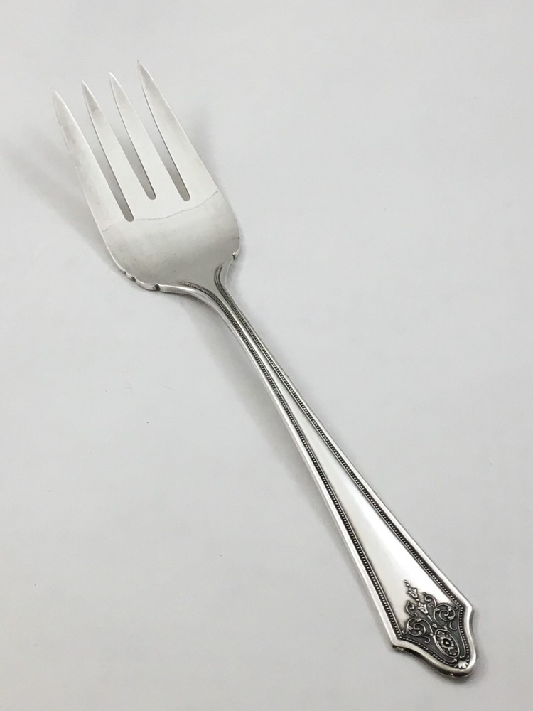 MAYWOOD Silverplate Imperial 1928 Cold Meat Serving Fork Flatware