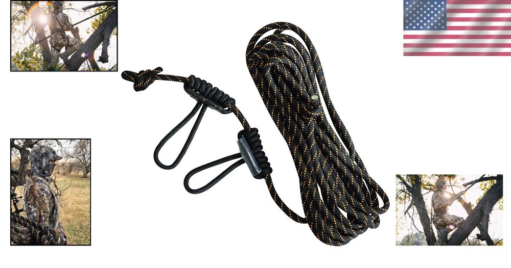 Durable 30-Inch Hunting Safe-Line - Enhanced Visibility Tree Safety System