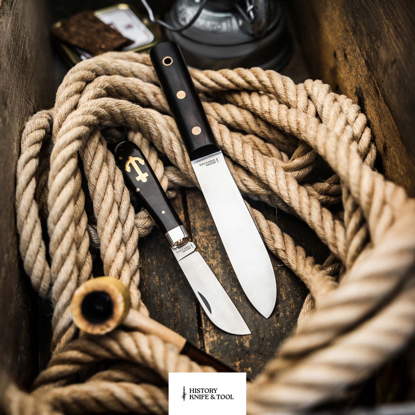 History Knife & Tool Sailor´s Knife 5.28" Fixed Blade 4116 Full-Tang - 02HY005