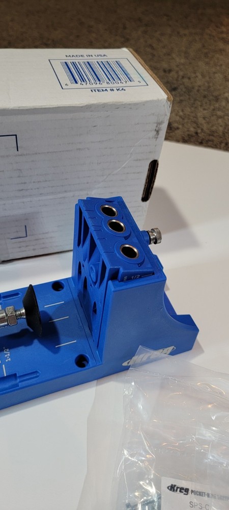 Kreg K4 Pocket-Hole Jig System Kit Read