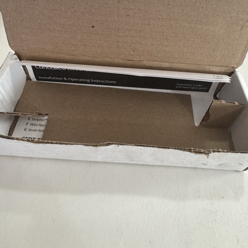 SECURITRON EL-CEPT-613E Concealed Electrical Power Transfer New E52