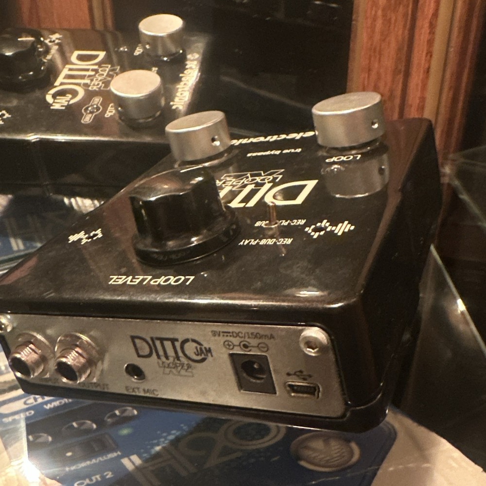 TC Electronic Ditto Looper Jam X2 Guitar Effects Pedal With Quick Release Mount