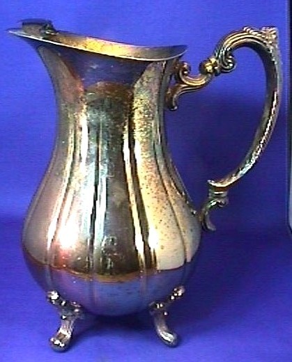 Sheffield Silver (Reed & Barton) Silver Plated Footed 2 Quart Pitcher EUC MWT