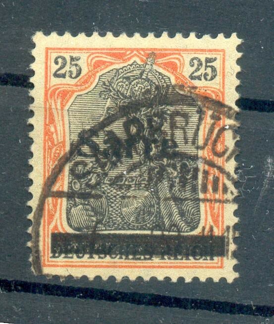 Saar 9bIII Color Postmarked BPP (G7522