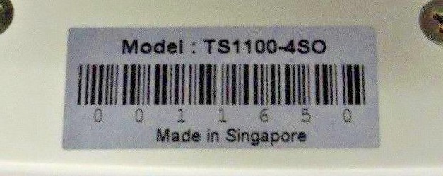 NEW Keri TS1100-4SO BioPointe Fingerprint Security Access Control Reader Keypad