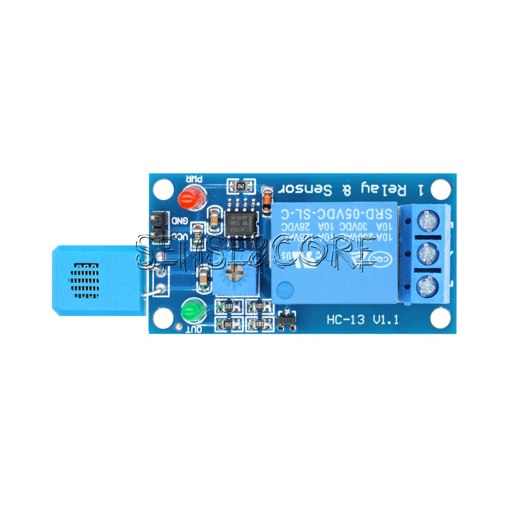 HR202 Moisture Humidy Sensor Humidity Sensitive Switch Relay Sensor Module 5V