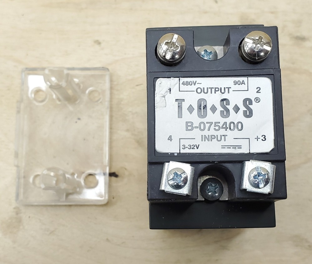 ROPEX (Crydom) B-075400 90 Amp 480VAC 1-pole Solid State Contractor w/ Heatsink