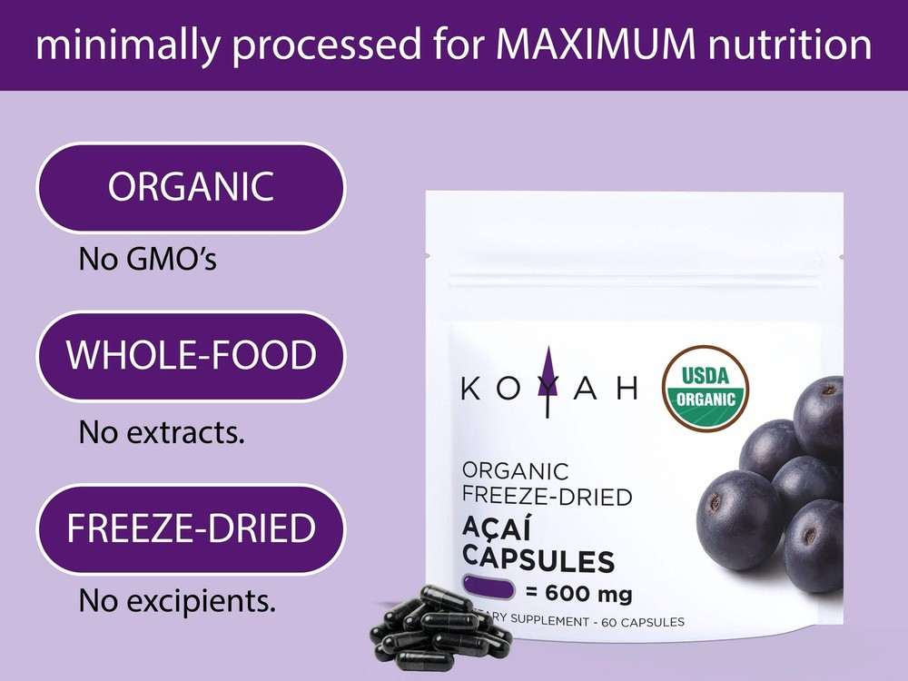 Organic Acai Capsules