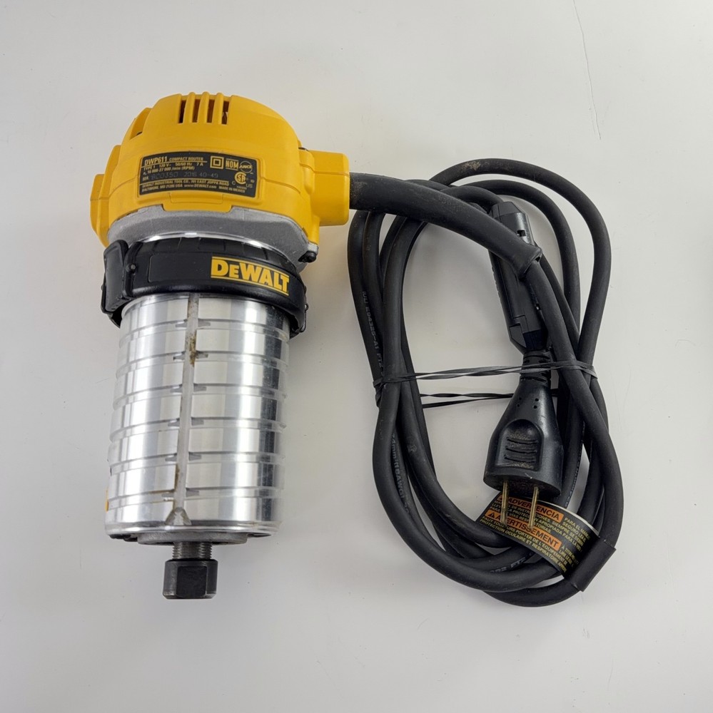 DEWALT DWP611 Corded Compact Router - TESTED - SHIPS TODAY!