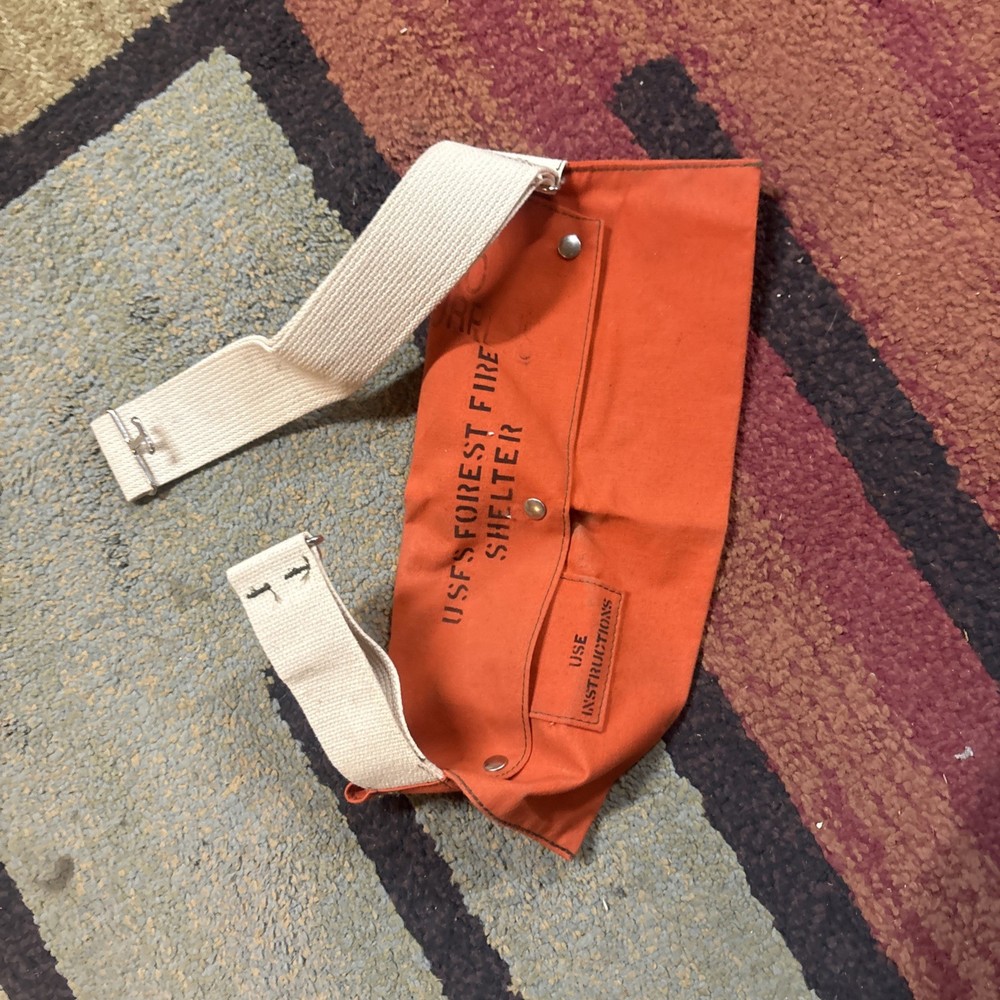 Vintage USFS Fire Shelter Belt