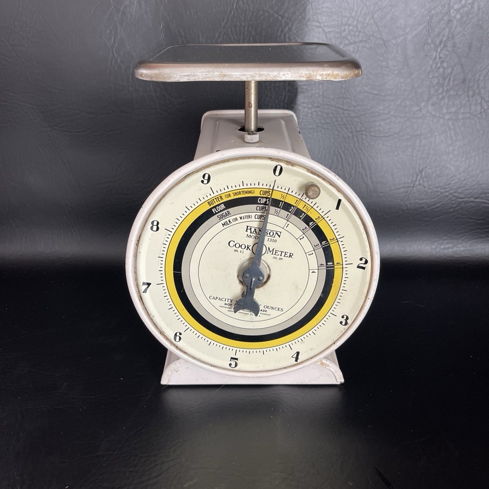 Antique Hanson Model 1310 Cook o Meter Scale