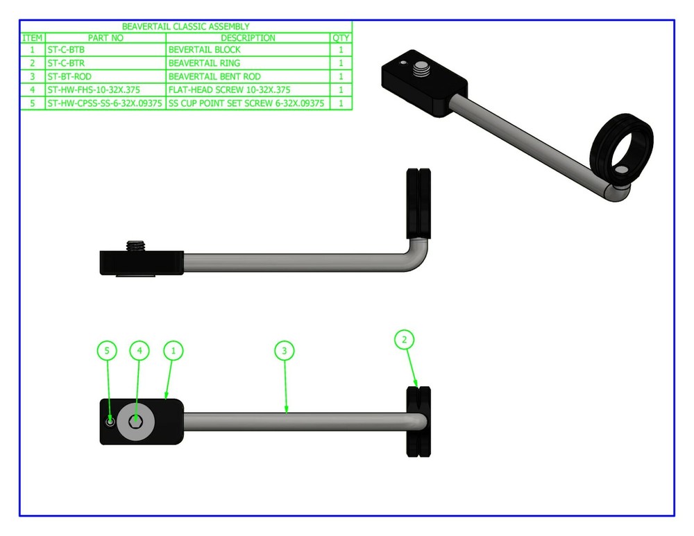 Shocktech Autococker Beavertail - Clear / Silver - Paintball New Cocker