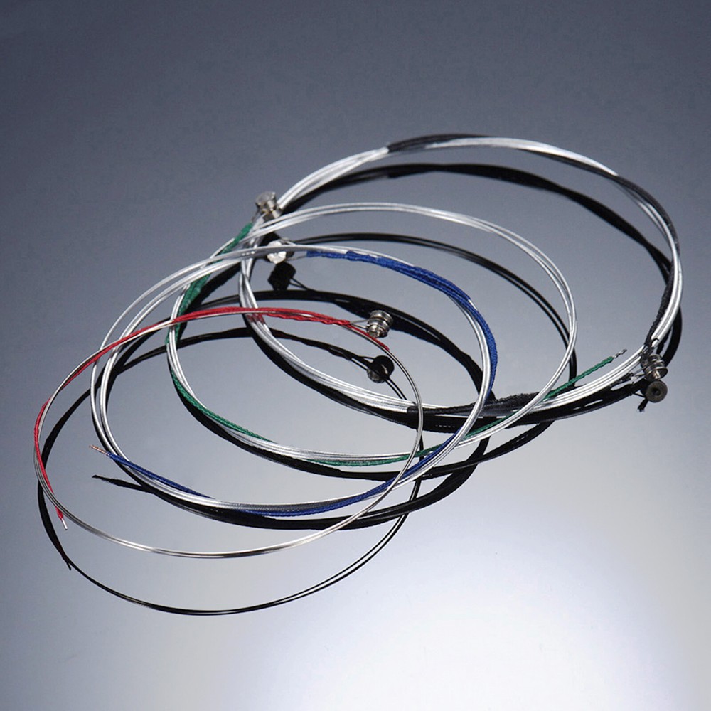 4PCS 3/4 4/4 Violin Strings Set Steel Strings E A D G Wound Fiddle String C4S5