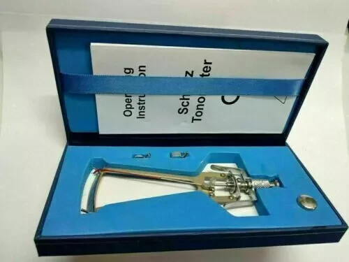 Schiotz Tonometer Precision Eye Measuring Intra-Ocular Pressure