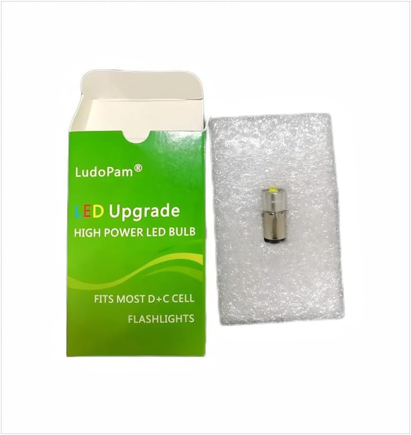 Conversion Upgrade LED Bulb Replacement Compatible for Maglite Flashlight 3 4 5