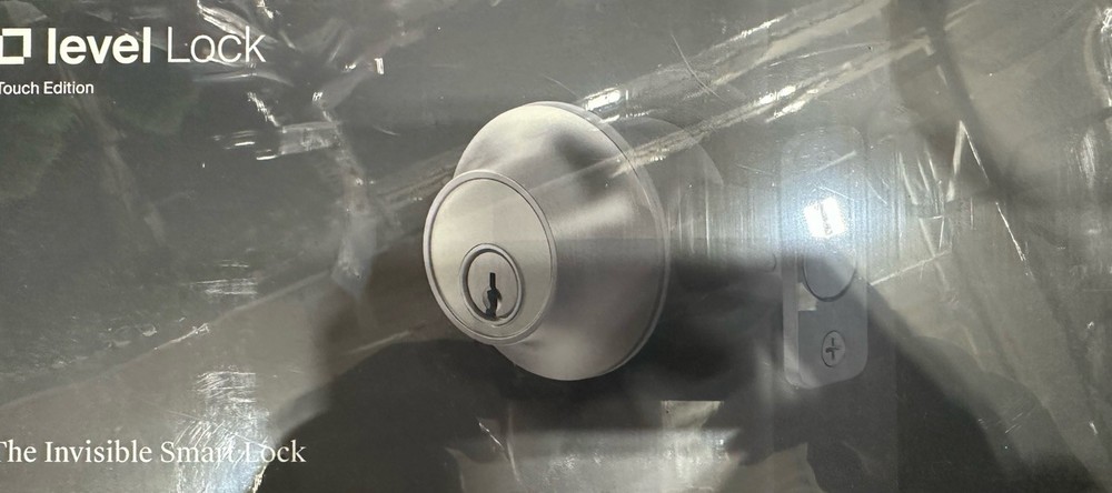 LEVEL Lock Touch  Smart Lock Matte Black Smart Bluetooth Electronic deadboltlock