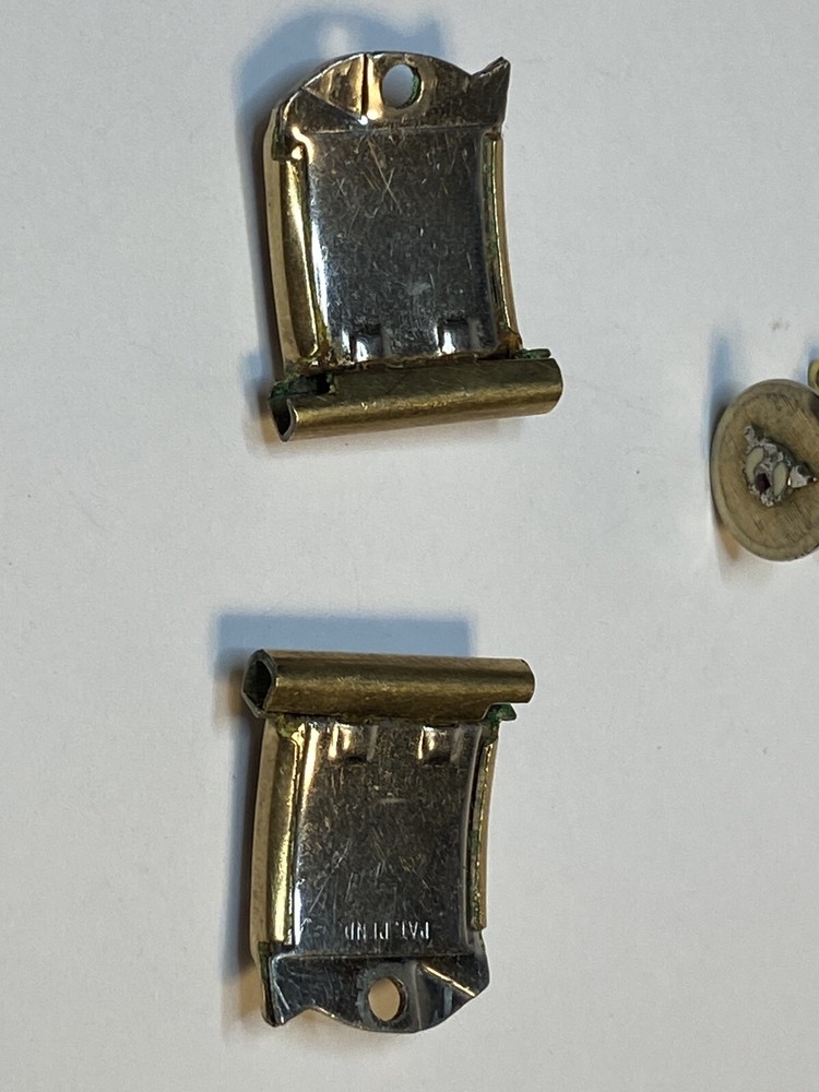 Masonic Shrine Pin Clips Patch Pat Pend