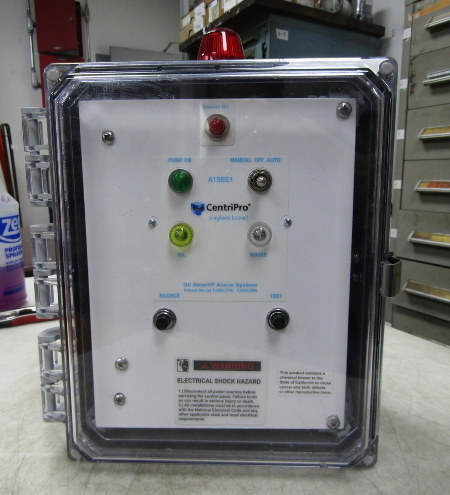 💥CENTRIPRO OIL SMART SIMPLEX PANEL SYSTEM PUMP MODULE 115/240 VAC 1Ø A1SEE1