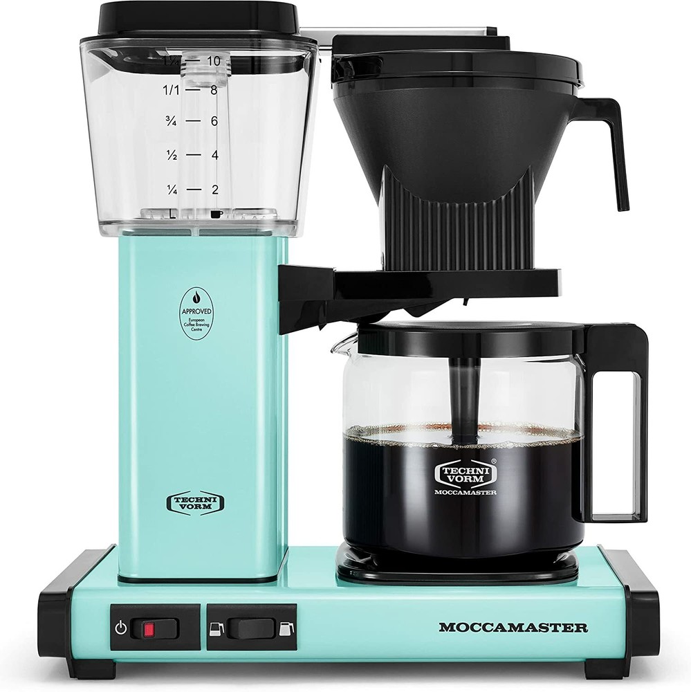 Moccamaster KBGV Select 10-Cup Coffee Maker - Turquoise