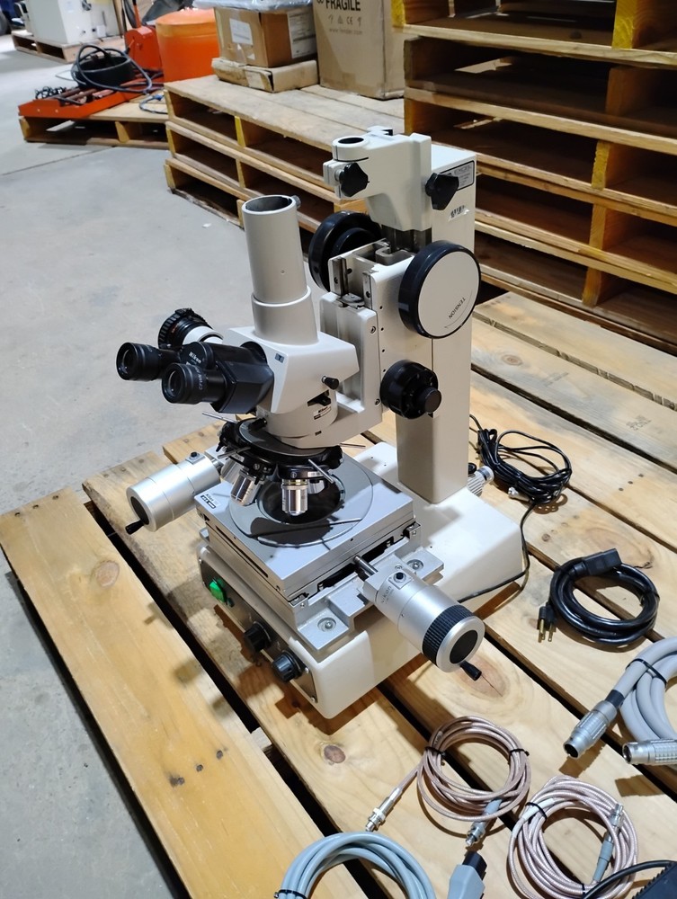 Nikon MM-11 Measuring Microscope - Measurescope w/ Accessories